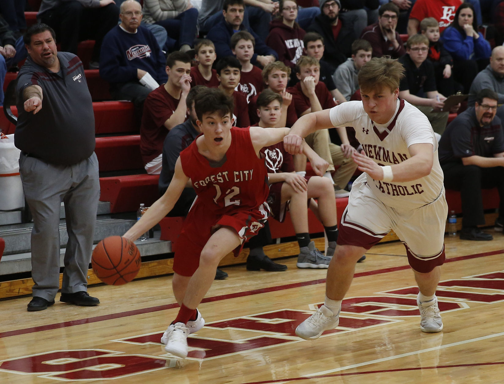 BBball Newman vs. Forest City 6